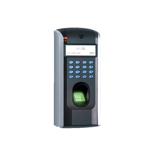 FINGER AND RFID ACCESS CONTROL WITH TIME ATTENDANCE ZK-F7